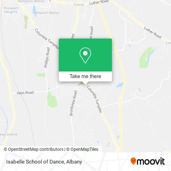 Isabelle School of Dance map