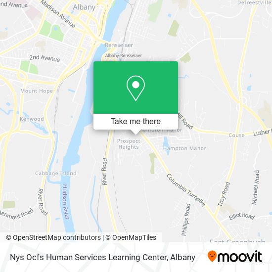 Mapa de Nys Ocfs Human Services Learning Center