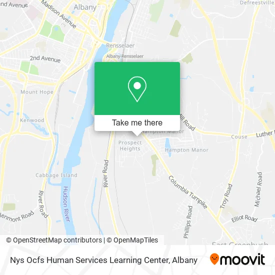 Mapa de Nys Ocfs Human Services Learning Center
