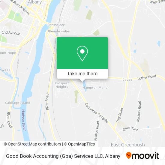 Mapa de Good Book Accounting (Gba) Services LLC