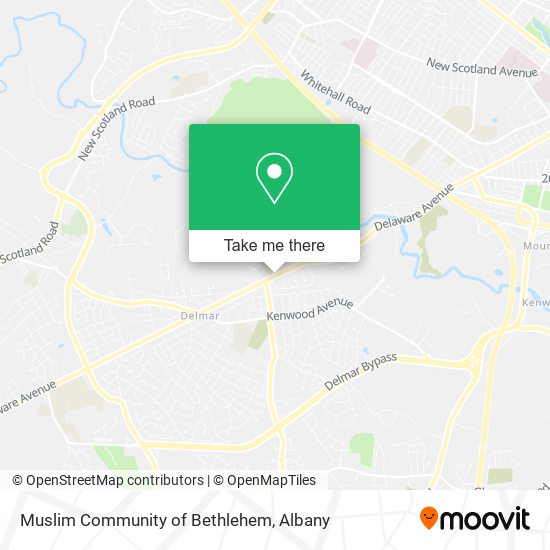 Muslim Community of Bethlehem map