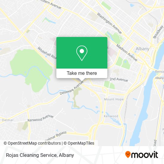 Mapa de Rojas Cleaning Service