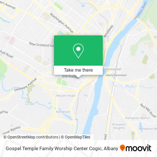 Gospel Temple Family Worship Center Cogic map