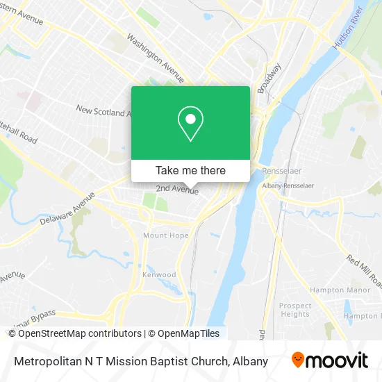 Mapa de Metropolitan N T Mission Baptist Church