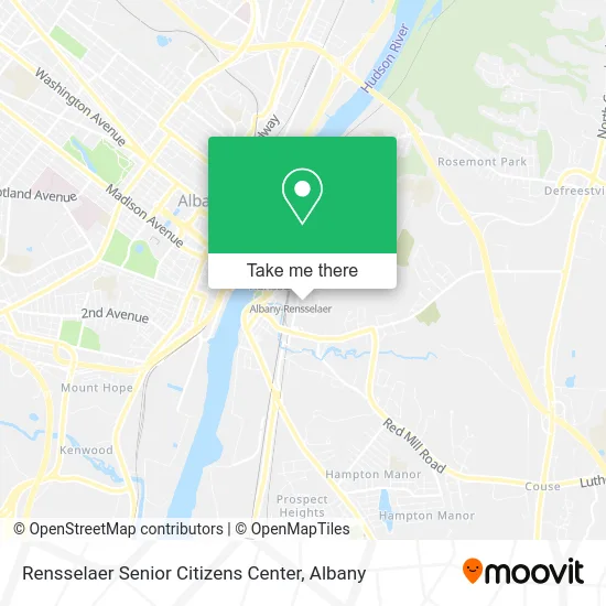 Rensselaer Senior Citizens Center map