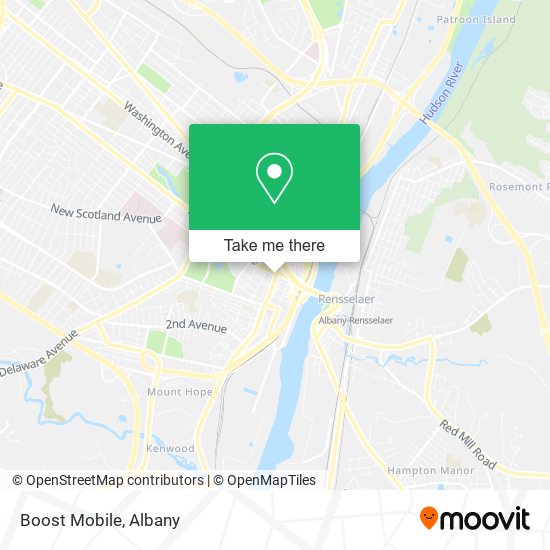 Boost Mobile map