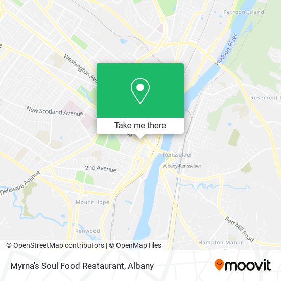 Myrna's Soul Food Restaurant map