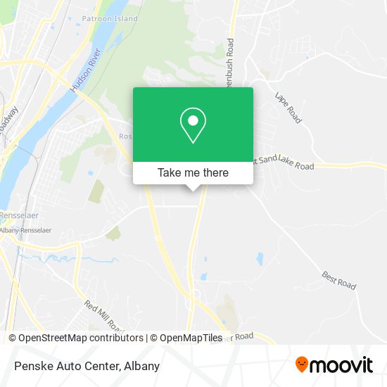 Penske Auto Center map