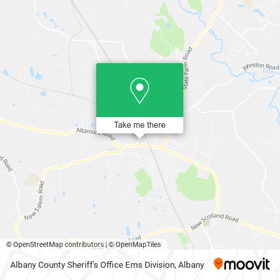 Mapa de Albany County Sheriff's Office Ems Division