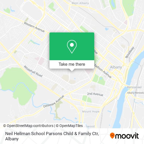 Neil Hellman School Parsons Child & Family Ctr map