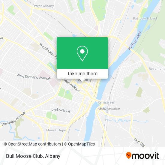 Bull Moose Club map