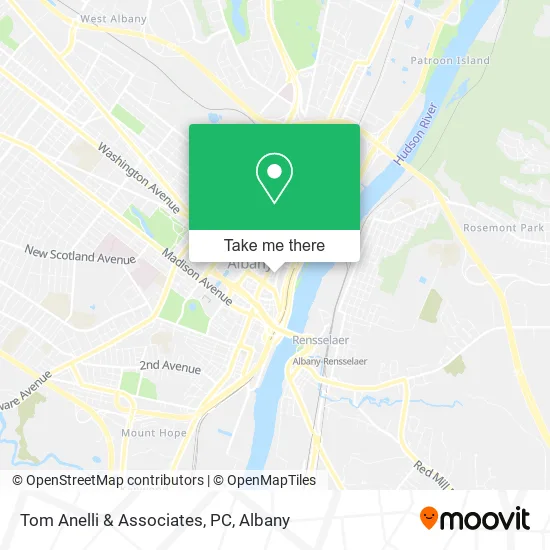 Mapa de Tom Anelli & Associates, PC