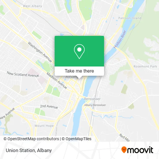 Union Station map