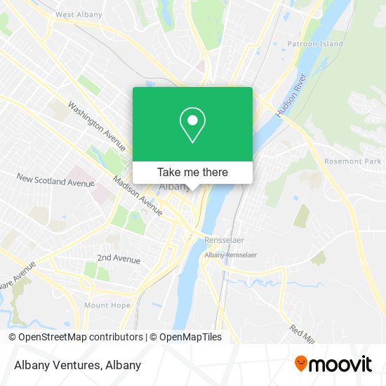 Mapa de Albany Ventures