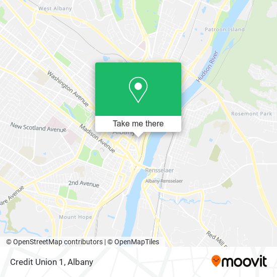 Credit Union 1 map