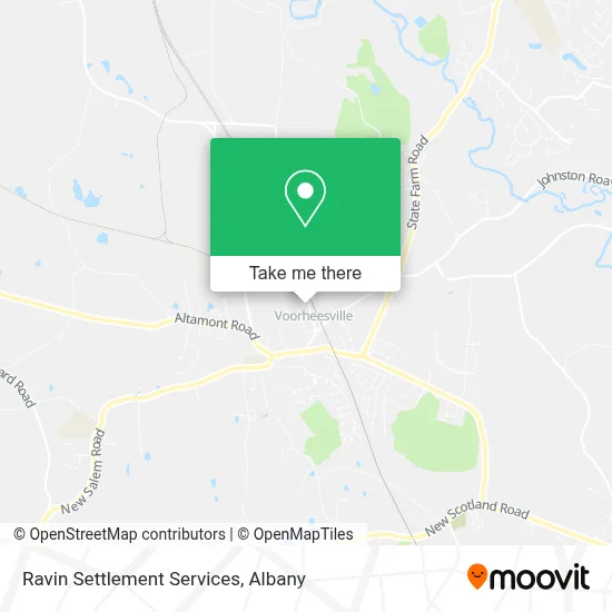Ravin Settlement Services map