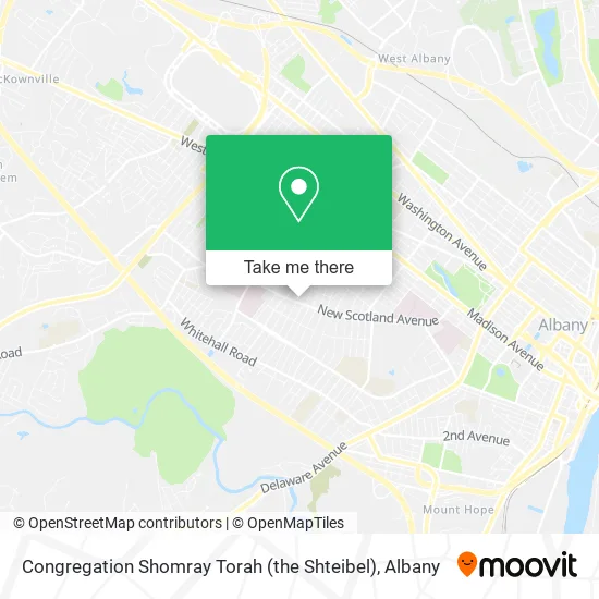 Mapa de Congregation Shomray Torah (the Shteibel)