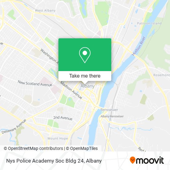 Nys Police Academy Soc Bldg 24 map