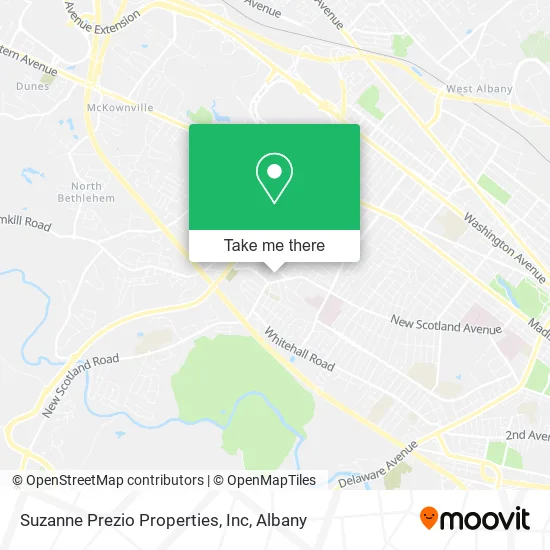 Mapa de Suzanne Prezio Properties, Inc