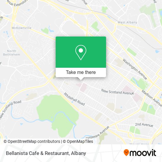Bellanista Cafe & Restaurant map