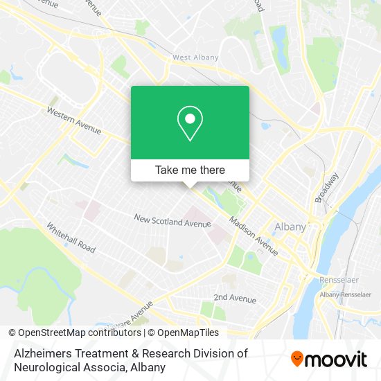Alzheimers Treatment & Research Division of Neurological Associa map