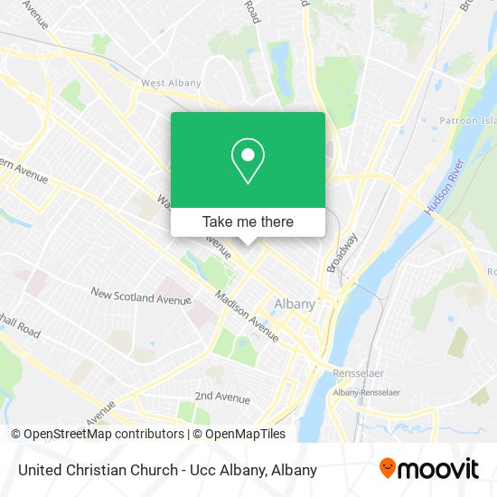 United Christian Church - Ucc Albany map