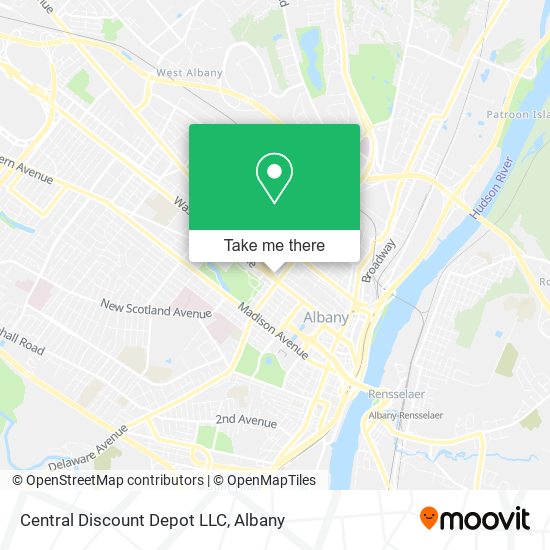 Central Discount Depot LLC map