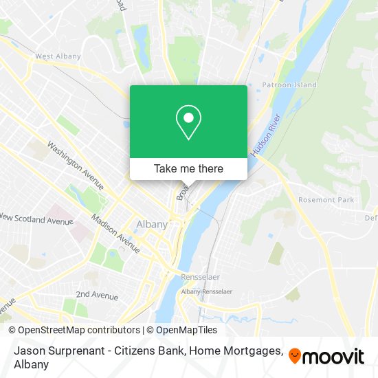 Jason Surprenant - Citizens Bank, Home Mortgages map