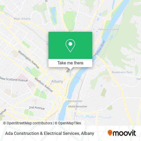 Ada Construction & Electrical Services map