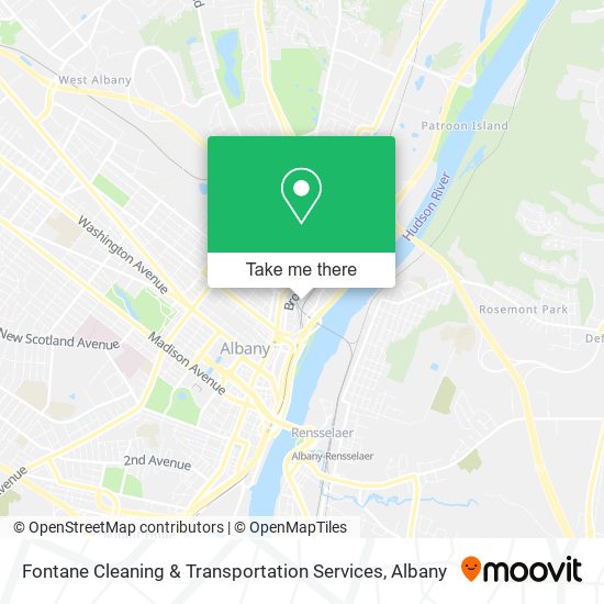 Fontane Cleaning & Transportation Services map