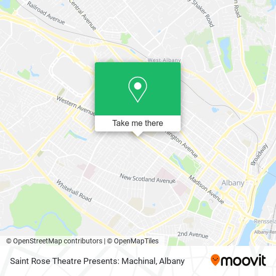 Mapa de Saint Rose Theatre Presents: Machinal