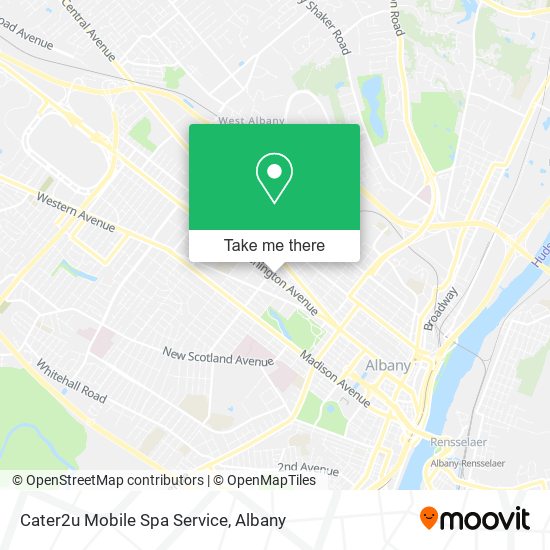 Mapa de Cater2u Mobile Spa Service