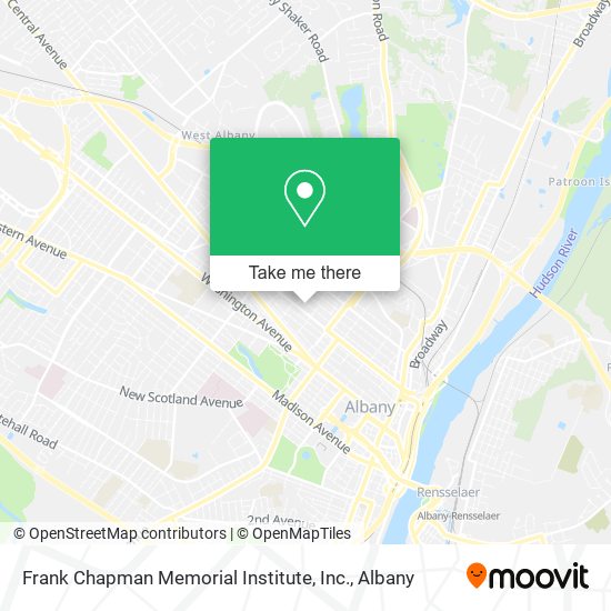 Frank Chapman Memorial Institute, Inc. map