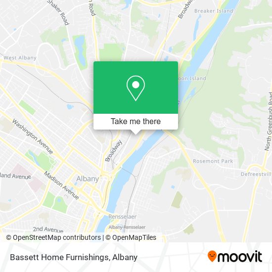 Bassett Home Furnishings map