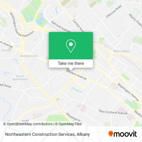 Mapa de Northeastern Construction Services