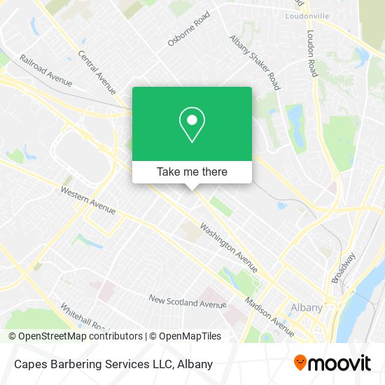 Mapa de Capes Barbering Services LLC