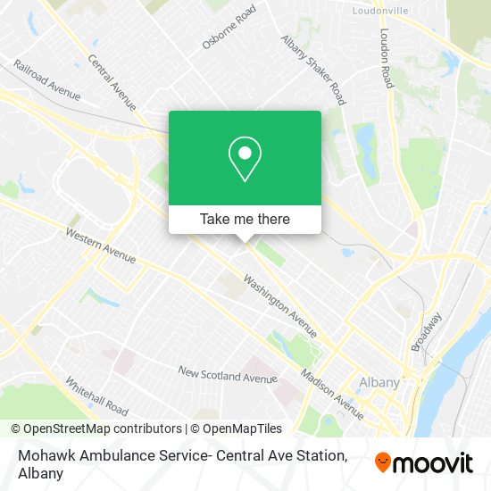 Mohawk Ambulance Service- Central Ave Station map