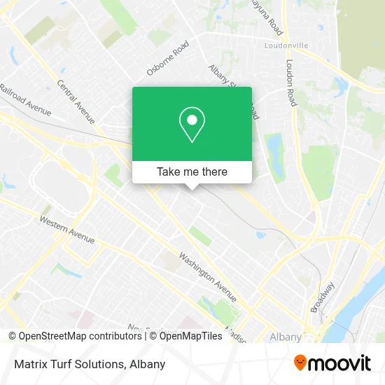 Matrix Turf Solutions map