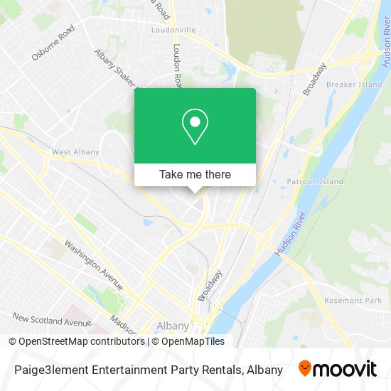 Mapa de Paige3lement Entertainment Party Rentals