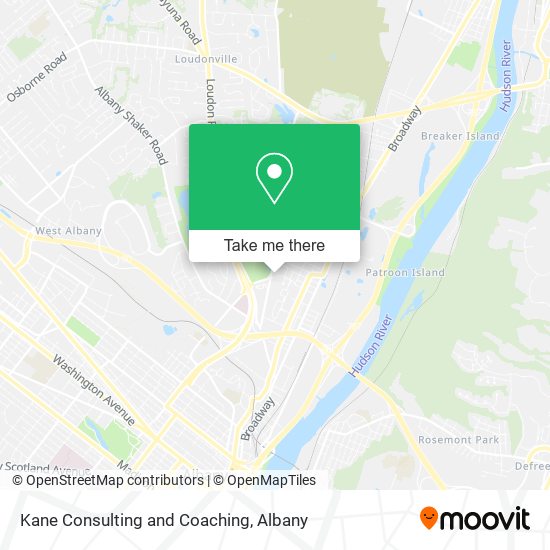 Kane Consulting and Coaching map