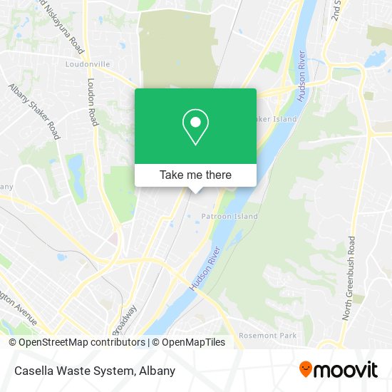 Mapa de Casella Waste System