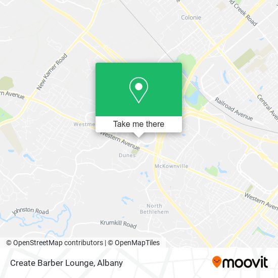 Create Barber Lounge map