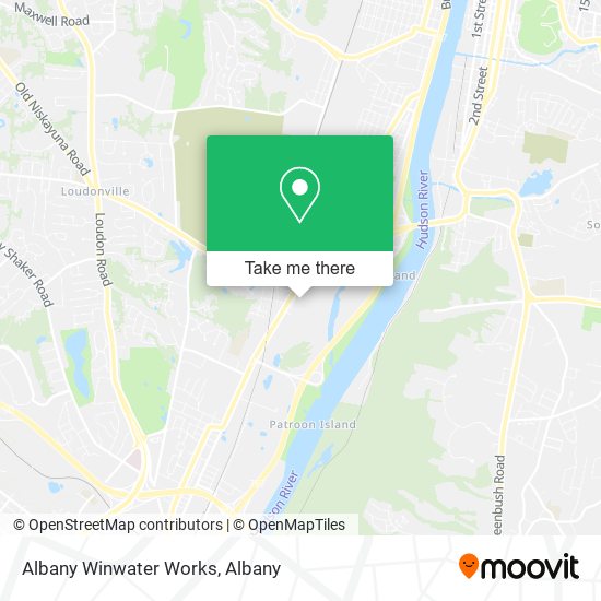 Albany Winwater Works map