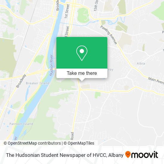 The Hudsonian Student Newspaper of HVCC map