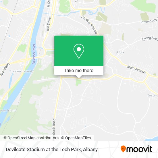 Mapa de Devilcats Stadium at the Tech Park