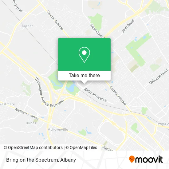 Mapa de Bring on the Spectrum