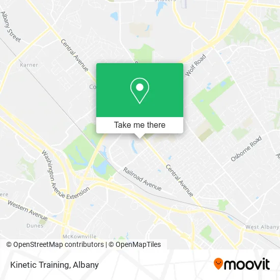 Kinetic Training map