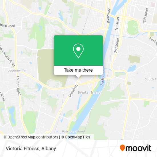 Victoria Fitness map