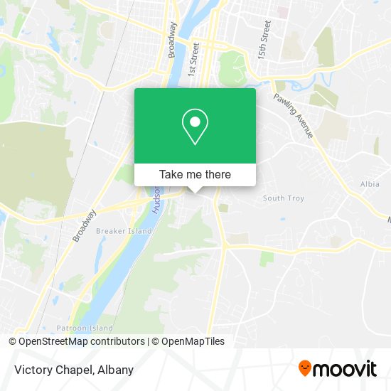 Victory Chapel map