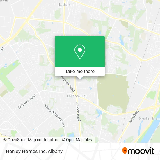 Henley Homes Inc map